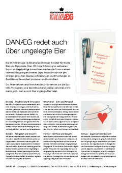 DANÆG – Wir reden auch über ungelegte Eier