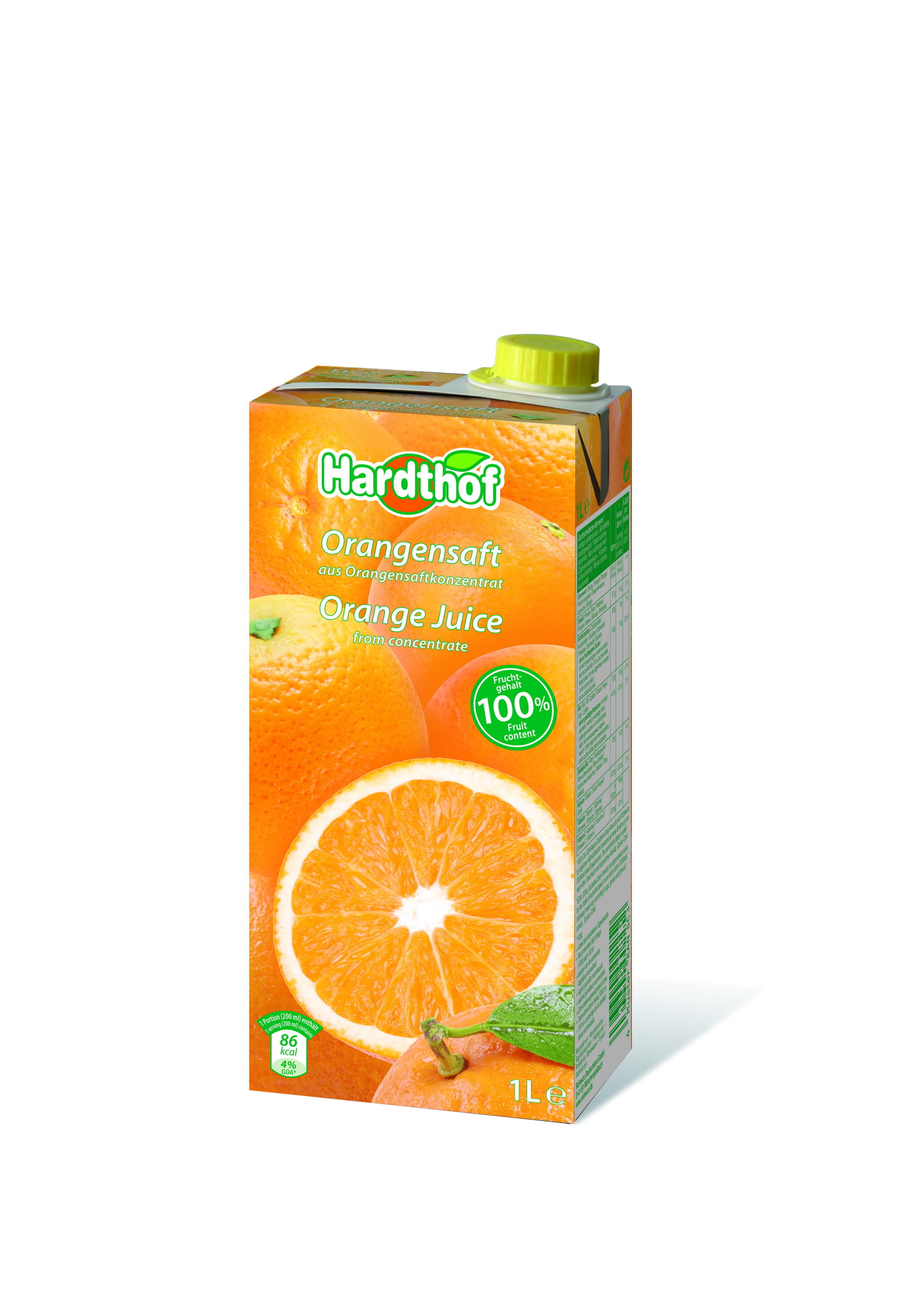 Hardthof Orangensaft (0,25 Liter) Hardthof Fruchtsaft GmbH Säfte ...