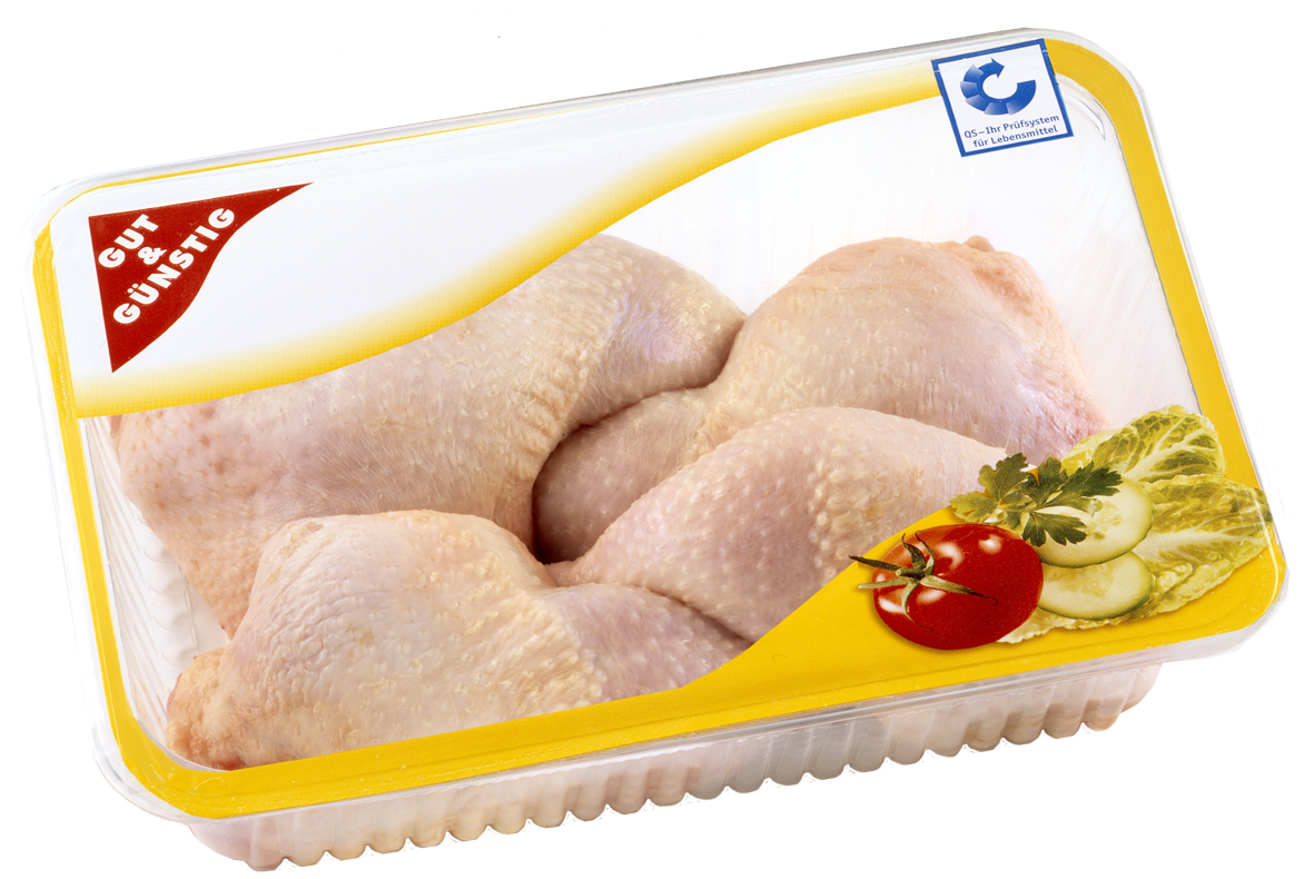 QS Hähnchenkeule - - Huhn - unbearbeitet Lebensmittel ...