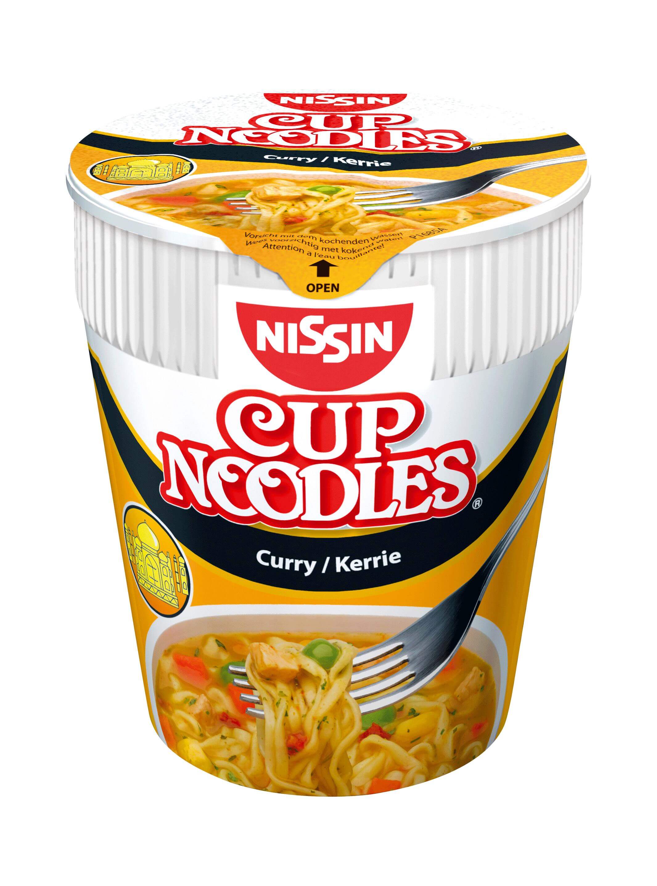 Nissin Cup Noodles Curry (69 grams) NISSIN Foods GmbH Dough Based