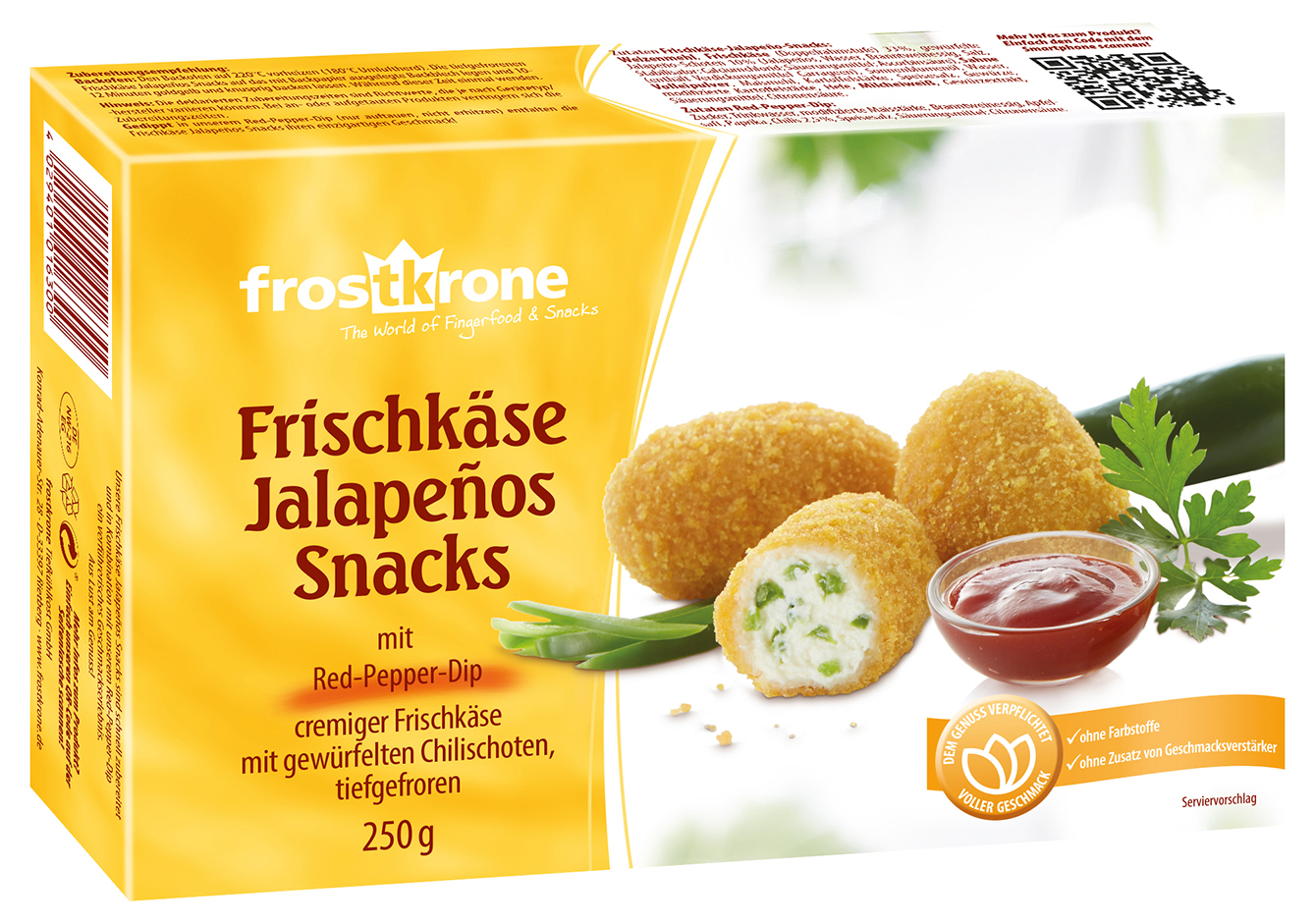 Frischkase Jalapenos Snacks Mit 50g Red Pepper Dip 250 Gramm Kaufland Deutschland Mynetfair