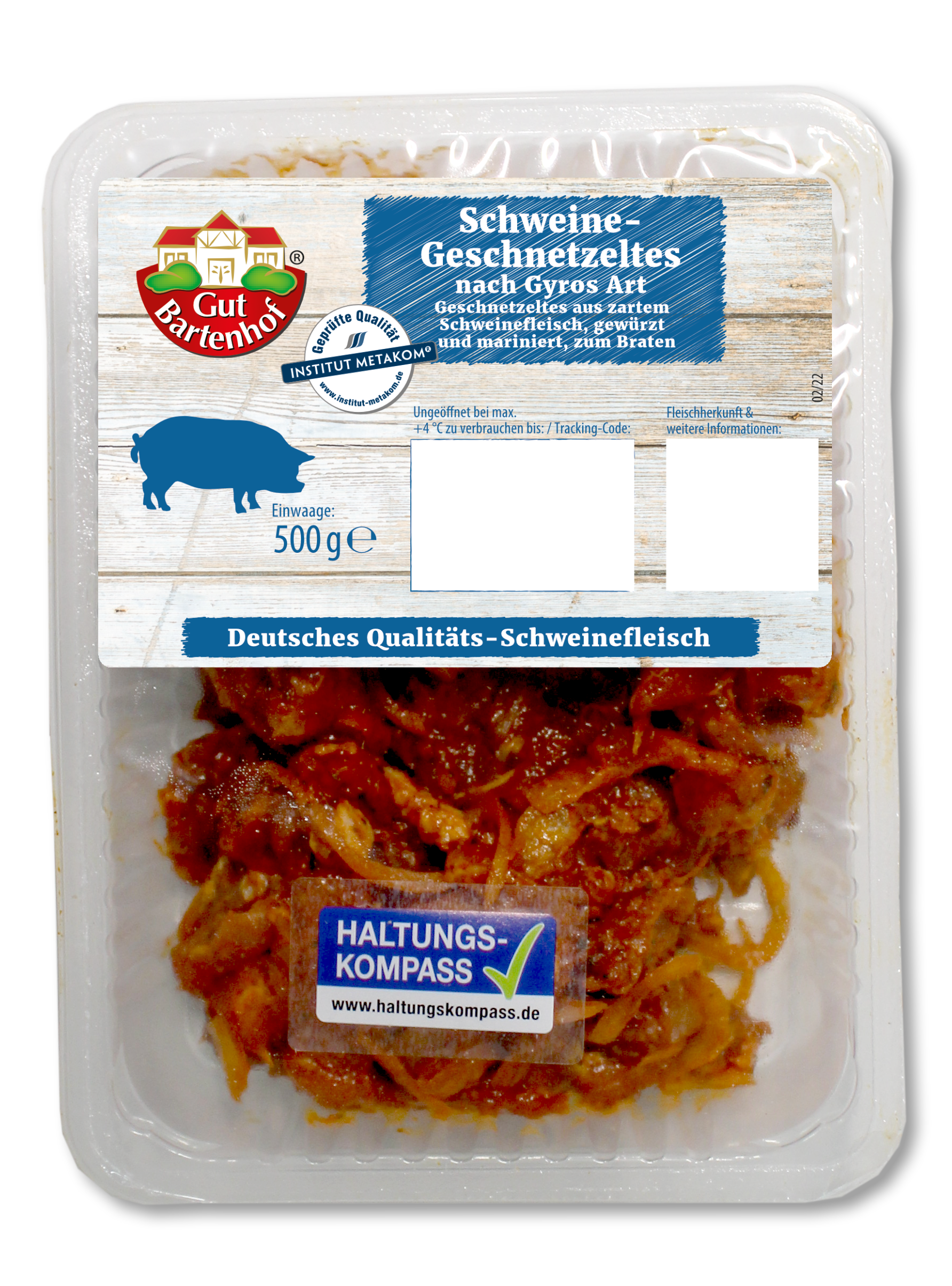 GmbH Schweine-Geschnetzeltes verarbeitet mynetfair und / Geflügel Art Tabakwaren · - verarbeitet / Schwein Lebensmittel Geflügel Gyros Fleisch (℮ Gramm) nach Fleisch Fleisch - Getränke Wurst 500 Müller / /