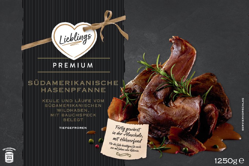 Sudamerikanische Hasenpfanne 1250 Gramm Geti Wilba Convenience Food Gmbh Kaninchen Hase Verarbeitet Lebensmittel Getranke Tabakwaren Fleisch Wurst Geflugel Fleisch Und Geflugel Verarbeitet Mynetfair