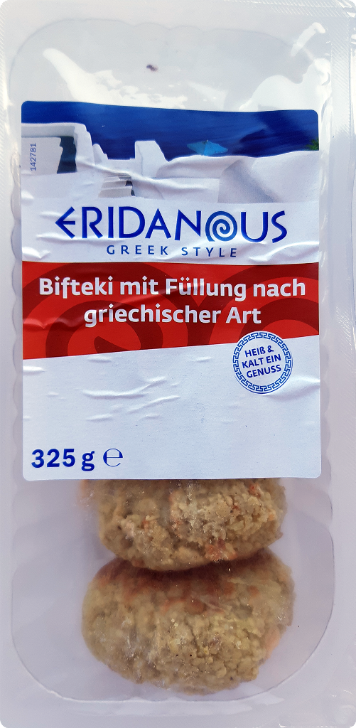 Bifteki Frikadellen (325 Gramos) · Lidl · Alemania · mynetfair | 