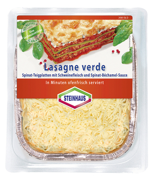 Lasagne Verde (400 grams) Steinhaus GmbH Prepared / Preserved Foods Variety  Packs Food / Beverage / Tobacco Prepared / Preserved Foods Prepared /  Preserved Foods Variety Packs · mynetfair