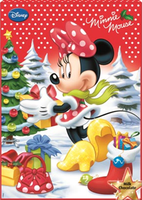 Adventskalender Disney Minni Mouse 75 Grams Bip Candy Toys Germany Gmbh Chocolate Sugar Candy Combination Confectionery Food Beverage Tobacco Confectionery Sugar Sweetening Products Sugars Sugar Substitute Products Mynetfair