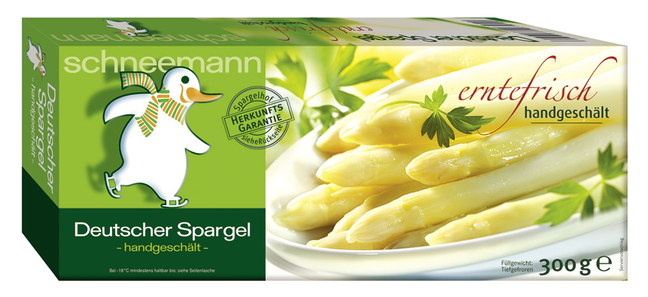 Tiefkühlspargel Tiefkühlspargel