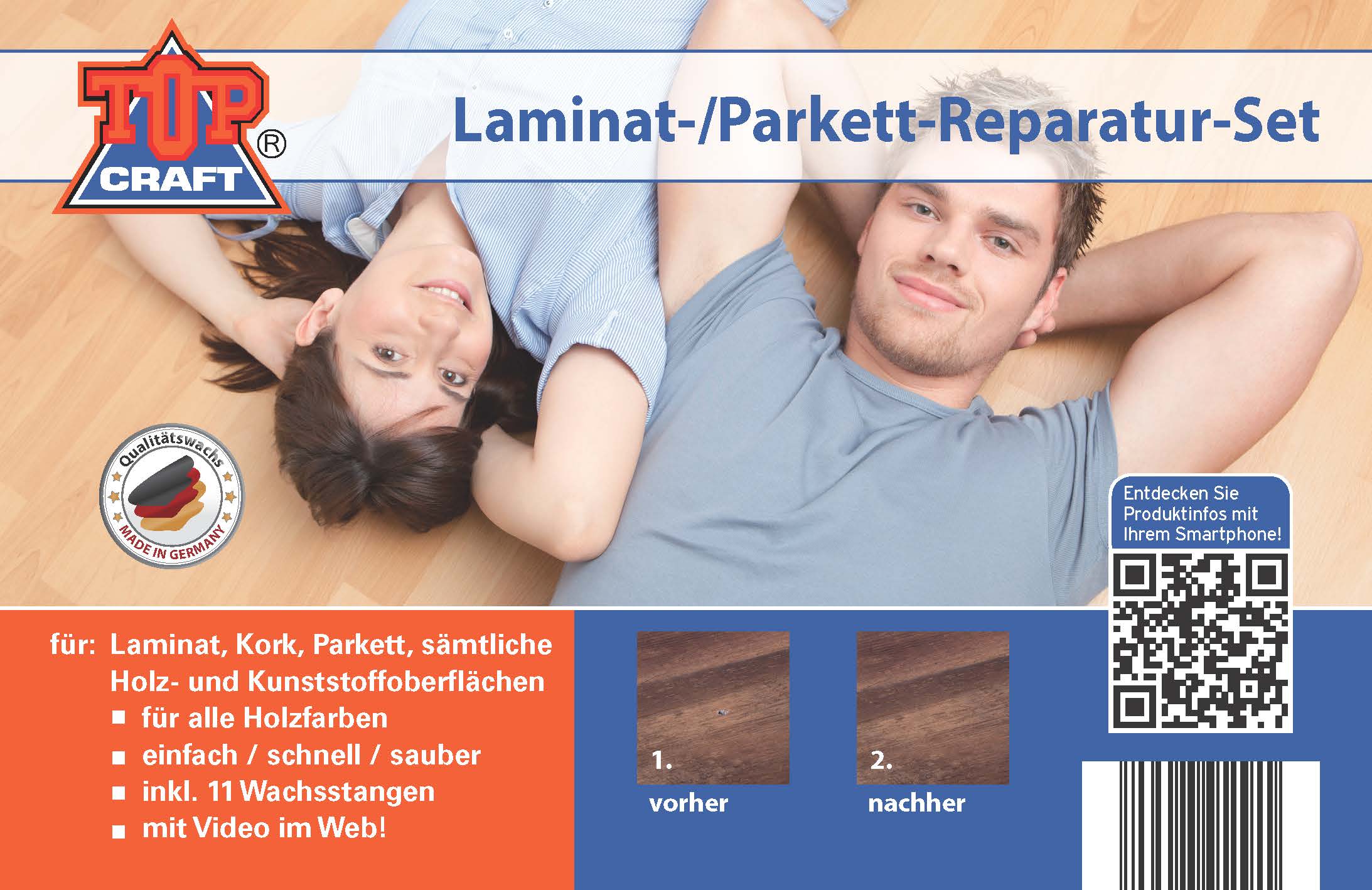 Aldi Topcraft Reparaturset Fur Laminat Kork Parkett Uvm