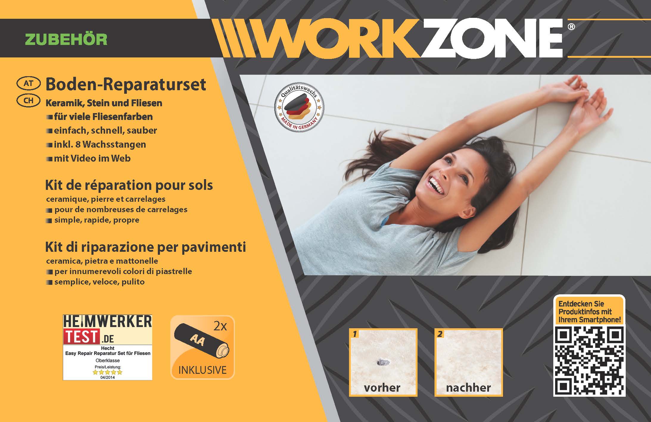 Hofer Workzone Reparaturset Fur Keramik Stein Fliesen Uvm