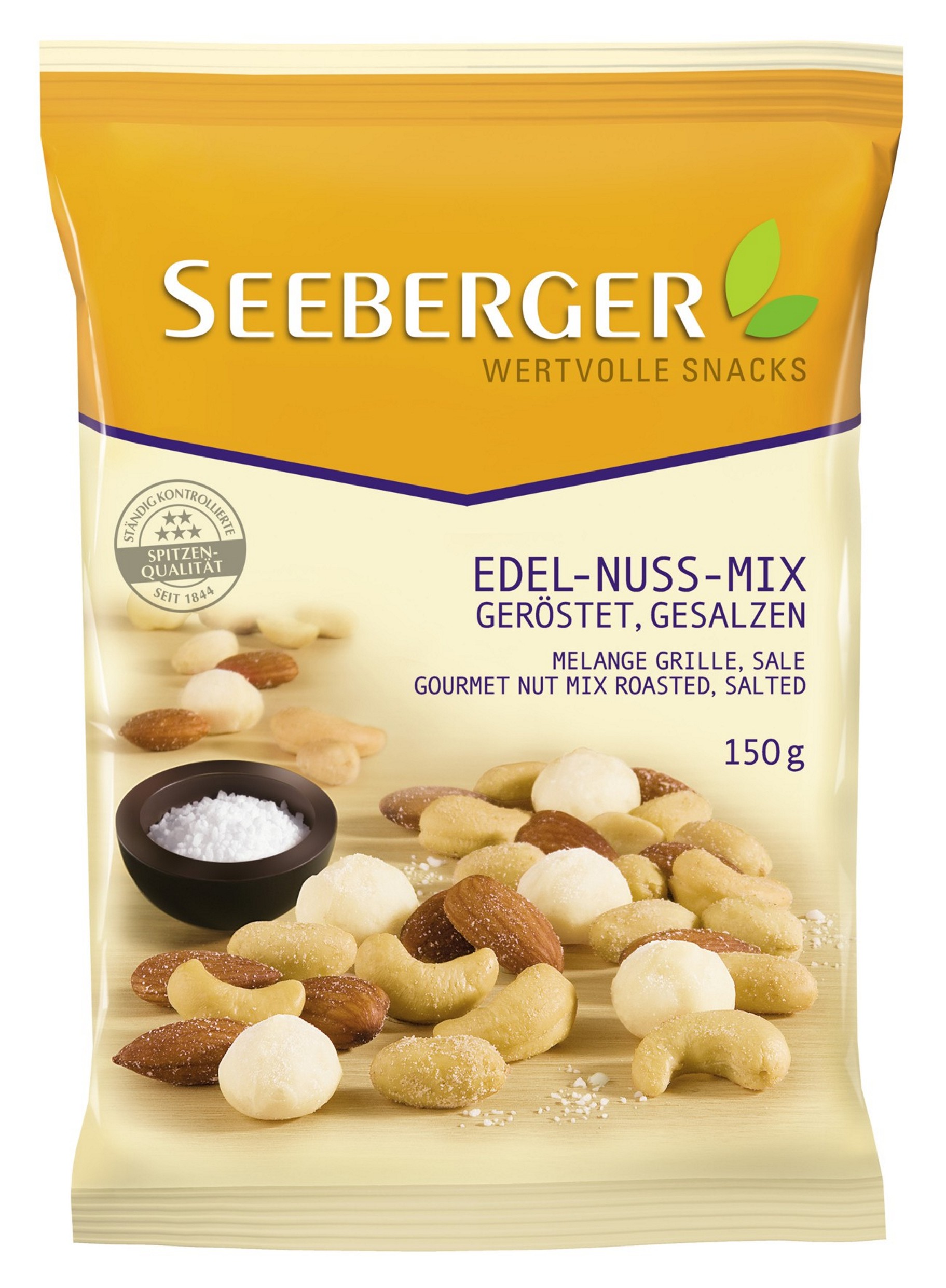 · Nuts/Seeds / Beverage GmbH Prepared/Processed grams) Stable) Tobacco / - mynetfair Seeberger (Shelf Edel-Nuss-Mix Nuts/Seeds Fruits/Vegetables/Nuts/Seeds (150 Prepared/Processed - Food