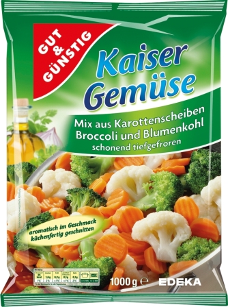 Kaisergemüse EDEKA Zentrale AG & Co. KG Gemüse - verarbeitet (Gefroren ...