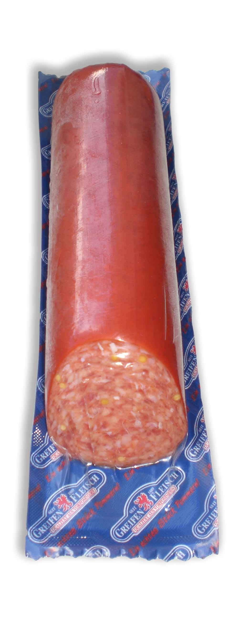 Knoblauchmettwurst 250 Gramm Greifen Fleisch Gmbh Wurst Aus Verschiedenen Fleischsorten Lebensmittel Getranke Tabakwaren Fleisch Wurst Geflugel Wurstwaren Mynetfair