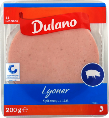 Dulano Lidl Lyoner 200 Gramm The Family Butchers Nortrup Gmbh Co Kg Wurst Aus Schweinefleisch Lebensmittel Getranke Tabakwaren Fleisch Wurst Geflugel Wurstwaren Mynetfair