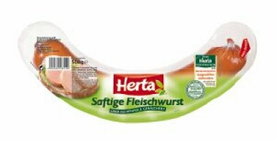 Herta Saftige Fleischwurst 500 Gramm Herta Gmbh Wurst Aus Schweinefleisch Lebensmittel Getranke Tabakwaren Fleisch Wurst Geflugel Wurstwaren Mynetfair
