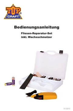 Aldi Topcraft Reparaturset Fur Keramik Stein Fliesen Uvm